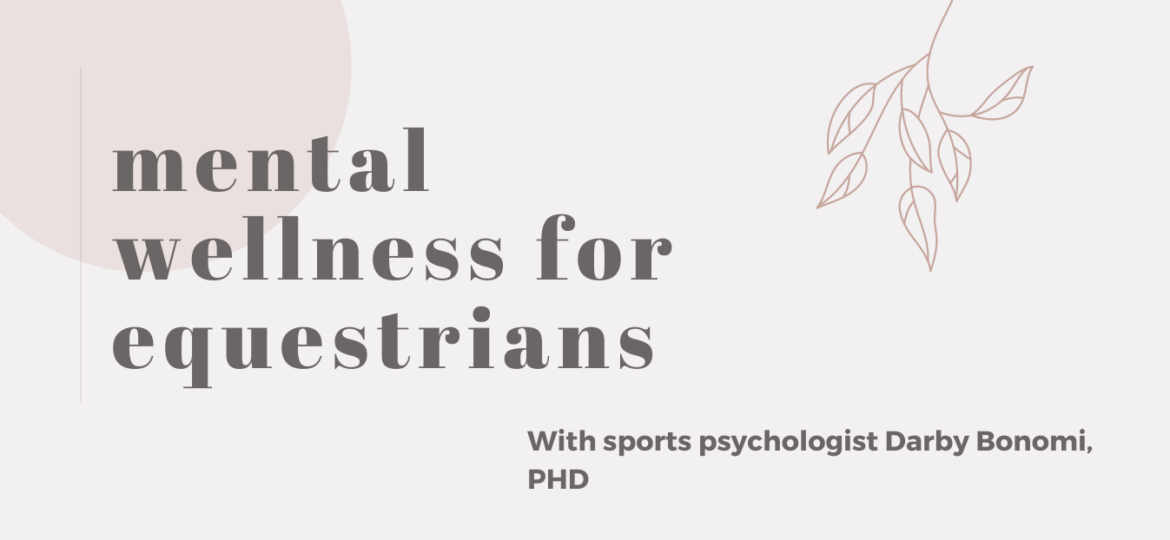mental wellness for equestrians